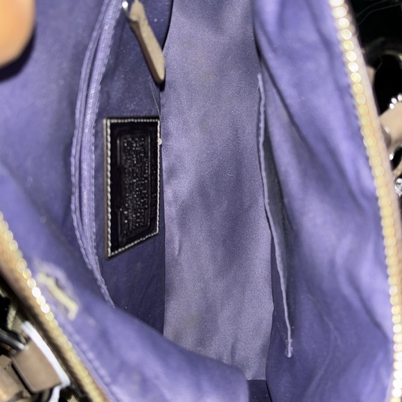 COACH Poppy Satchel Bag "Lucky Penny"Copper.  + FREE JEWELRY - Picture 6 of 16